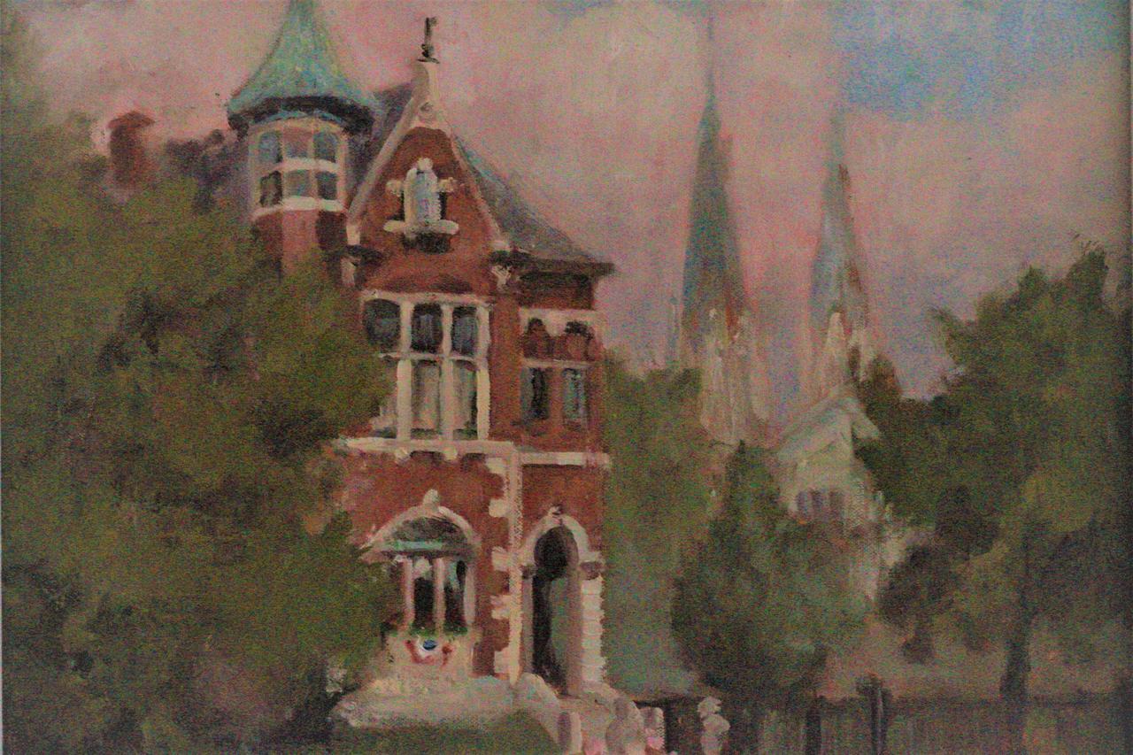 Mansion On The Mile B&B Indianapolis Exteriör bild